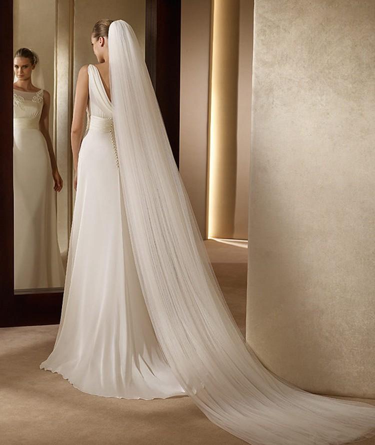3M With Comb Wedding Veil - KissProm
