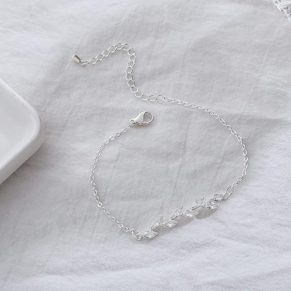 Rhinestone Pull Chain Tennis Bracelets