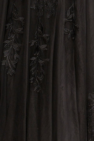 Mariana |A-line Sweetheart Lace Tulle Prom Dress with Slit