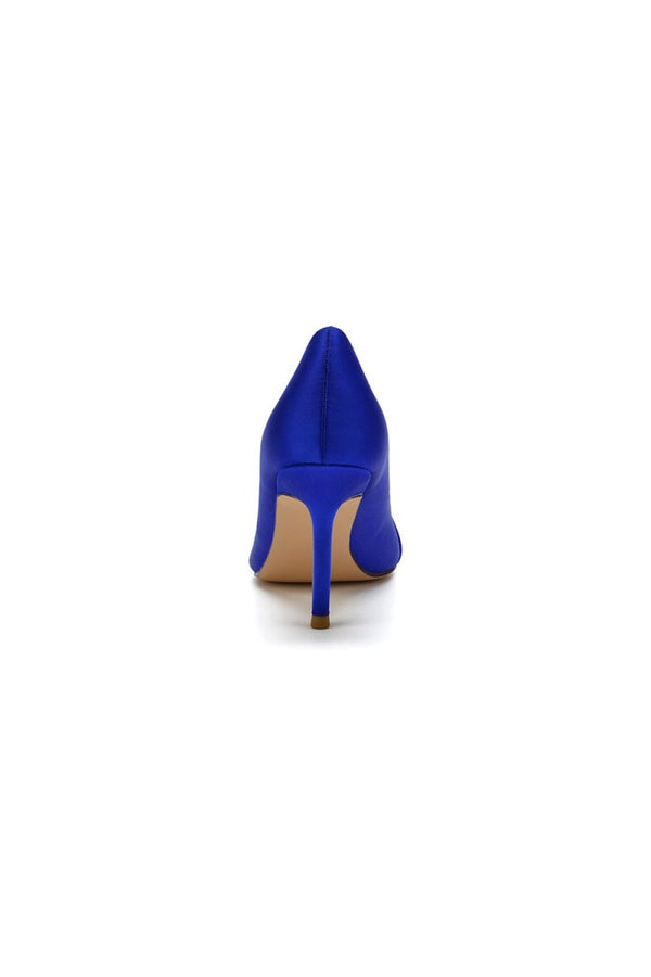 Cocktail Pointed Toe Crystal High Heels - KissProm