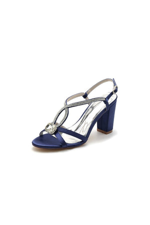 Cross Strap Open Toe High Heels Party shoes - KissProm