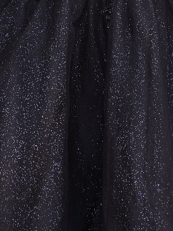 Genoveva | Black - A Line Off the Shoulder Lace Corset Sequined Homecoming Dresses