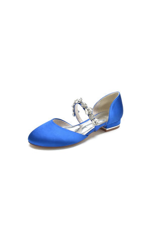 Flats with Rhinestone embellished Strap Party - KissProm