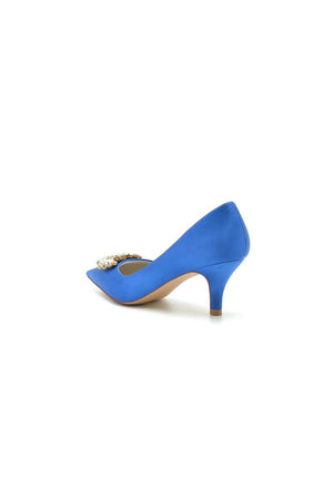 Pointed Toe Stiletto Heels with Rhinestone - KissProm