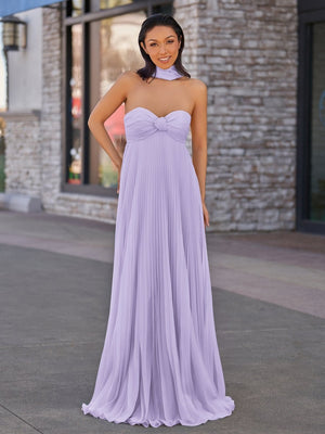 A Line Light Pink Sweetheart Chiffon Long Prom Dress – Prom Dresses by KissProm | Available at KissProm