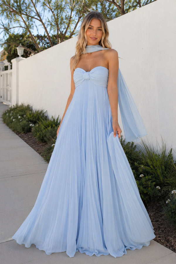 A Line Light Pink Sweetheart Chiffon Long Prom Dress – Prom Dresses by KissProm | Available at KissProm