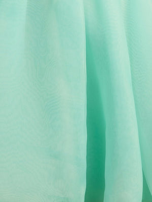 Rose | Ivory A - line One Shoulder Organza Ruffled Homecoming Dress - KissProm