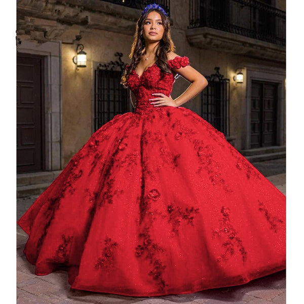 Royal Blue Off the Shoulder Puffy Quinceanera Dresses – Quinceanera Dresses by KissProm | Available at KissProm