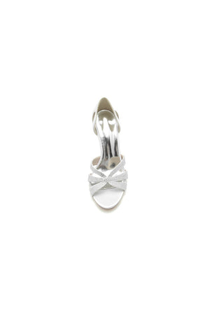 Sexy Open Toe Hollow Out Wedding Shoes With Rhinestone - KissProm