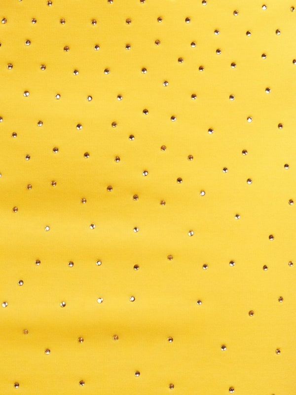 Taree |Sheath Yellow Fitted Short Homecoming Dress With Beads